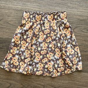 Adorable Floral Skirt Frenchi